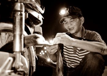 Người sửa xe miễn phí