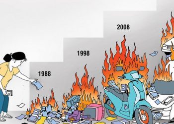 Hủ tục đốt vàng mã