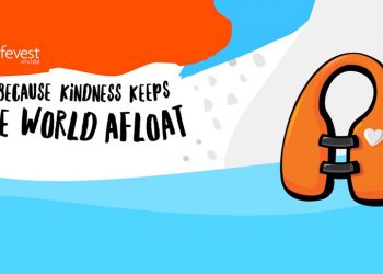 Life vest inside - Kindness boomerang